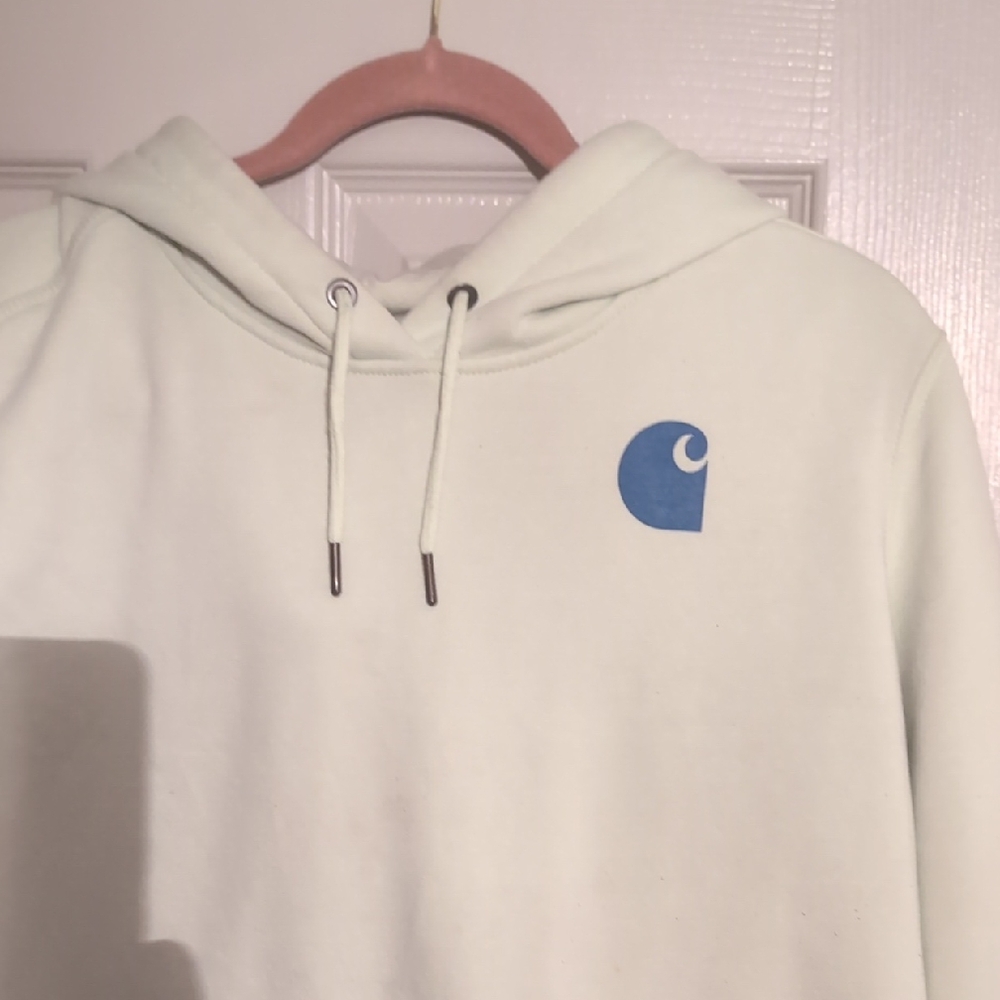 Carhartt Lime Green Relaxed Fit Hoodie